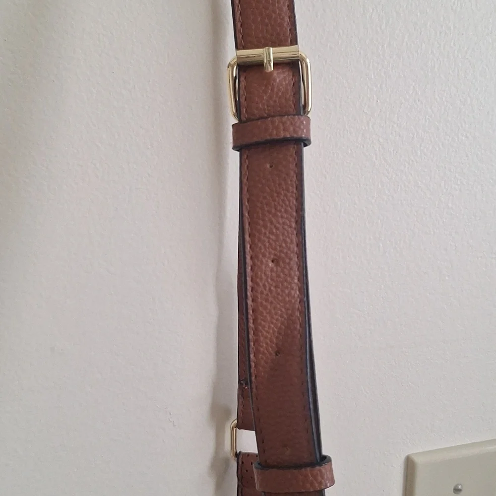 Steve Madden Brown Crossbody Bucket Bag